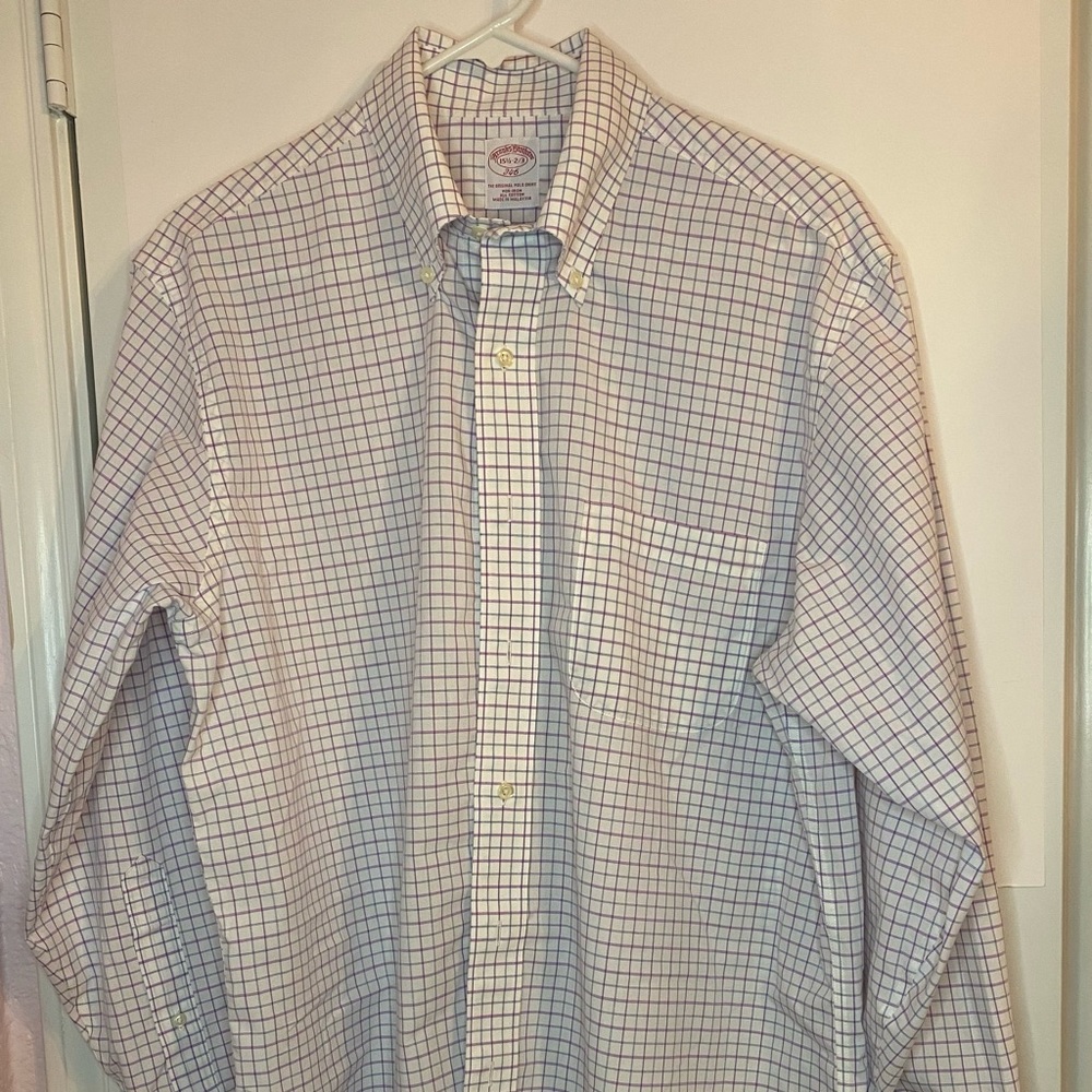 Brooks Brother 346 size 15 1/2 Medium dress shirt.